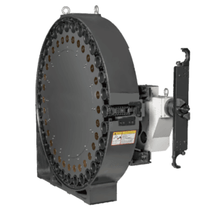 Horizontal circular tool magazine